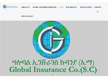 Tablet Screenshot of globalinsurancesc.com